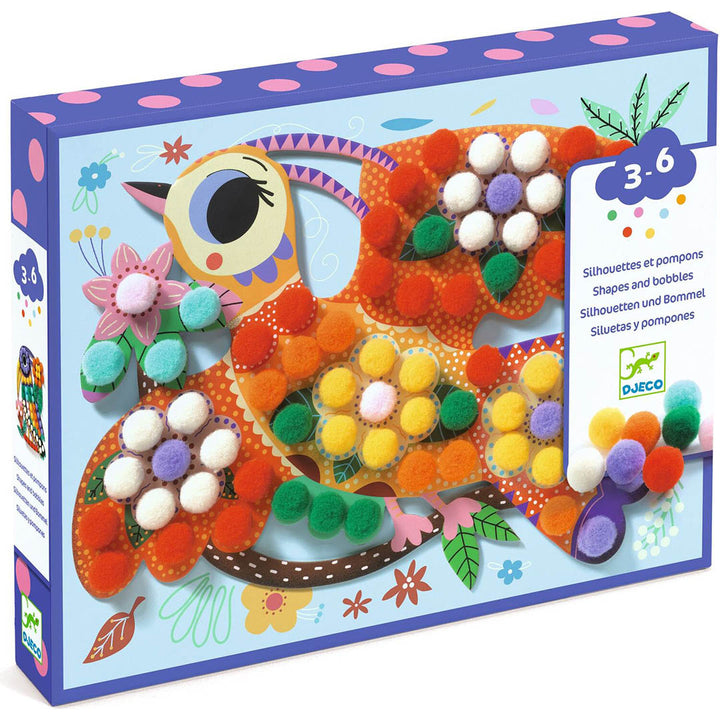 Create with Pompoms Bird Art Kit