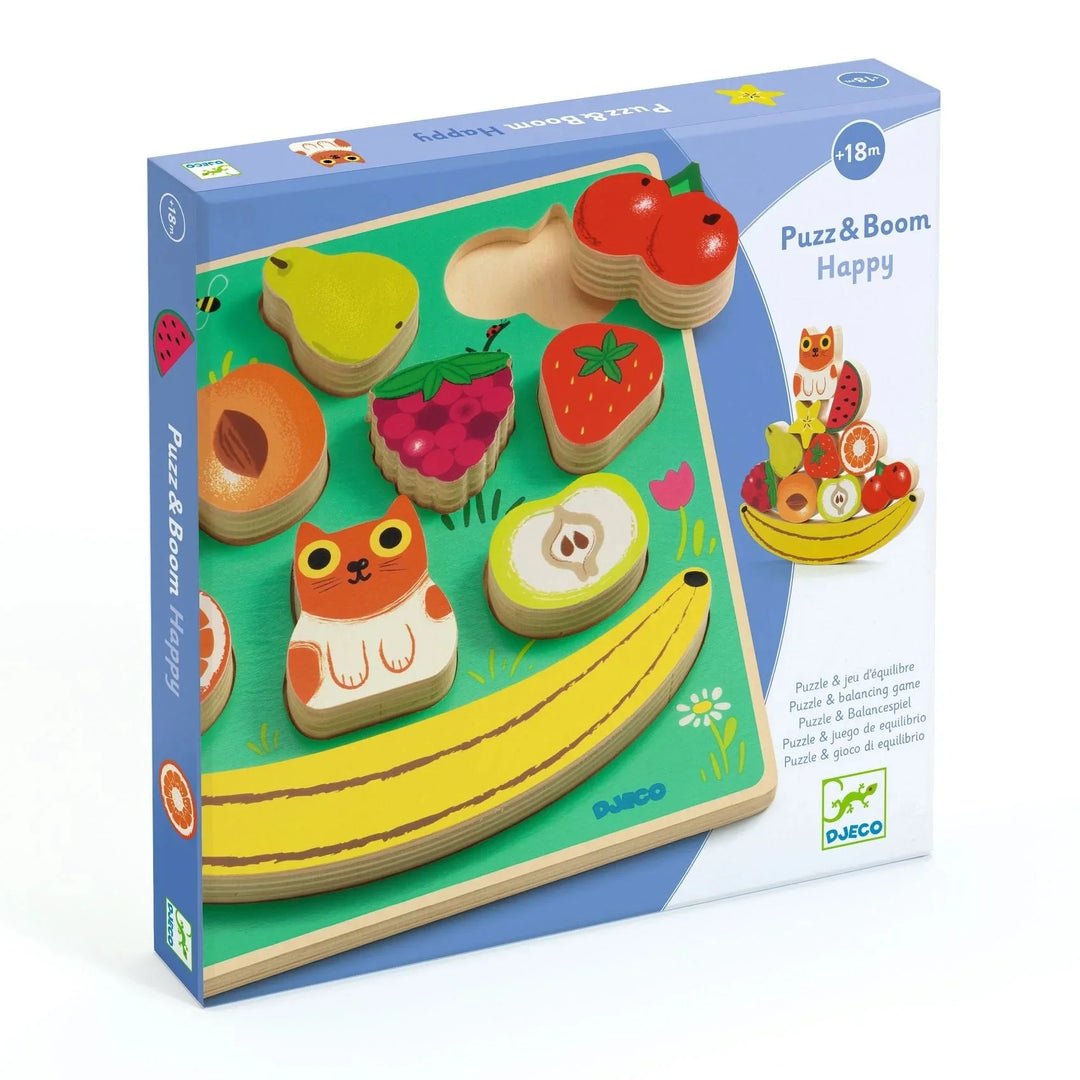 Puzz & Boom Rainbow Wooden Puzzle