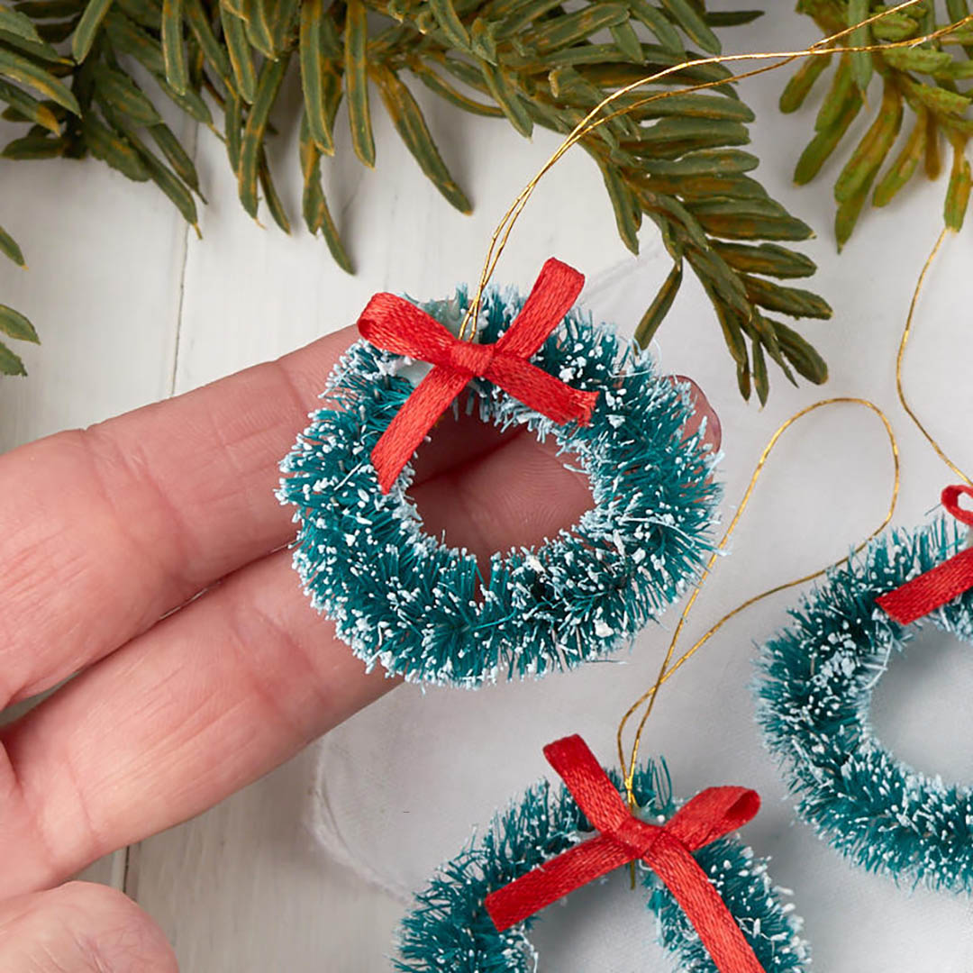 Miniature Green Sisal Wreath