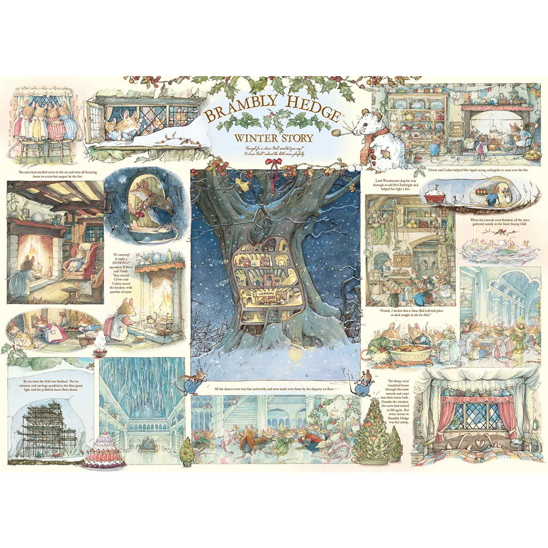 Brambly Hedge Winter Story 1000-Piece Puzzle