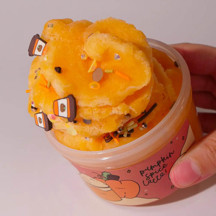 Pumpkin Spice Latte Fall Slime Toy