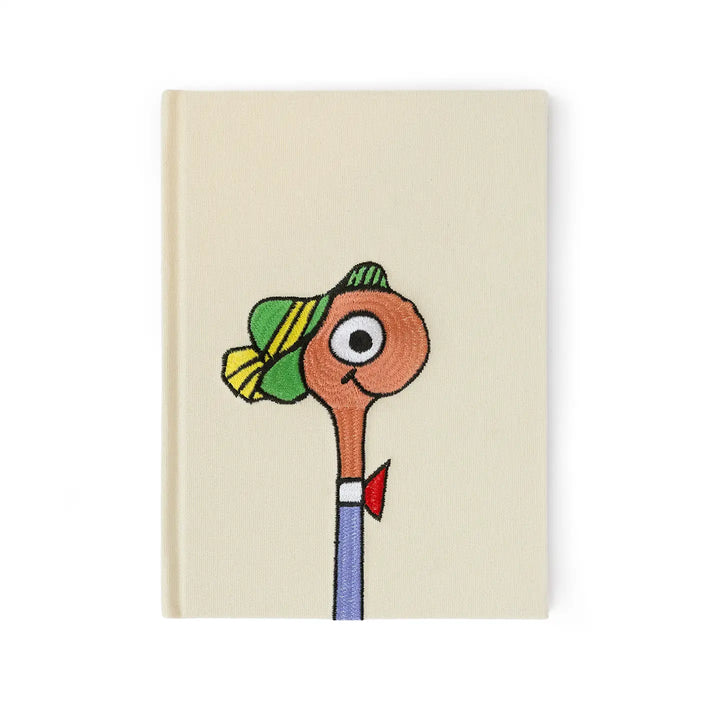 Richard Scarry® - Lowly Worm Embroidered Journal