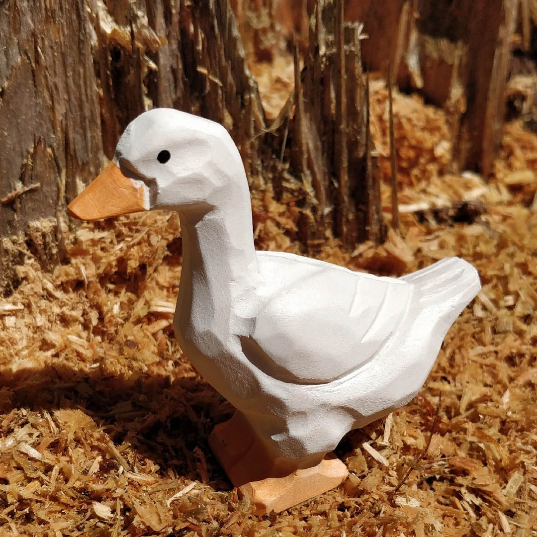 Wooden Goose Animal Toy