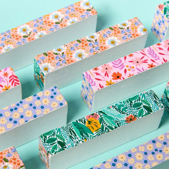 Floral Tumbling Tower Game