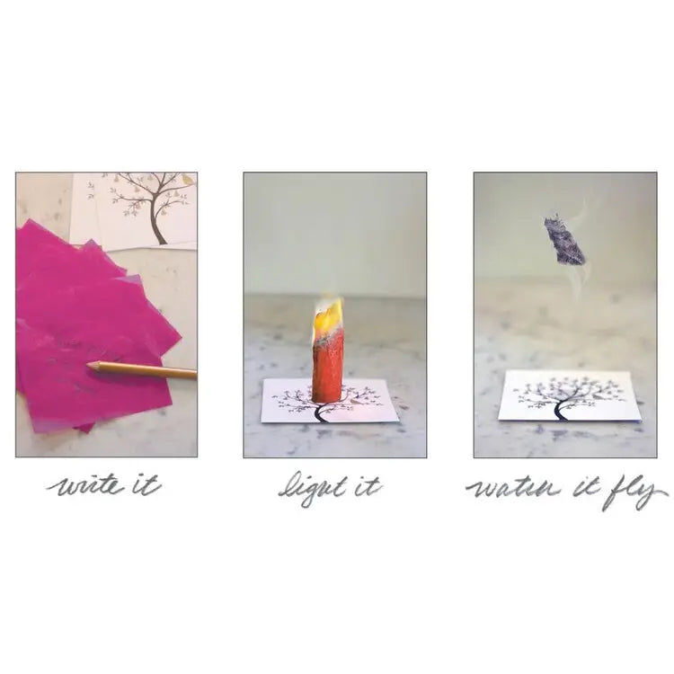 Flying Wish Paper Set: Good Luck Lunar New Year