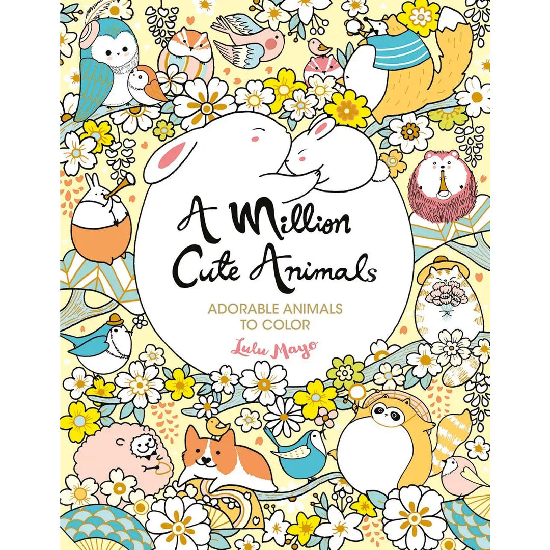 Coloring Book: A Million Cute Animals