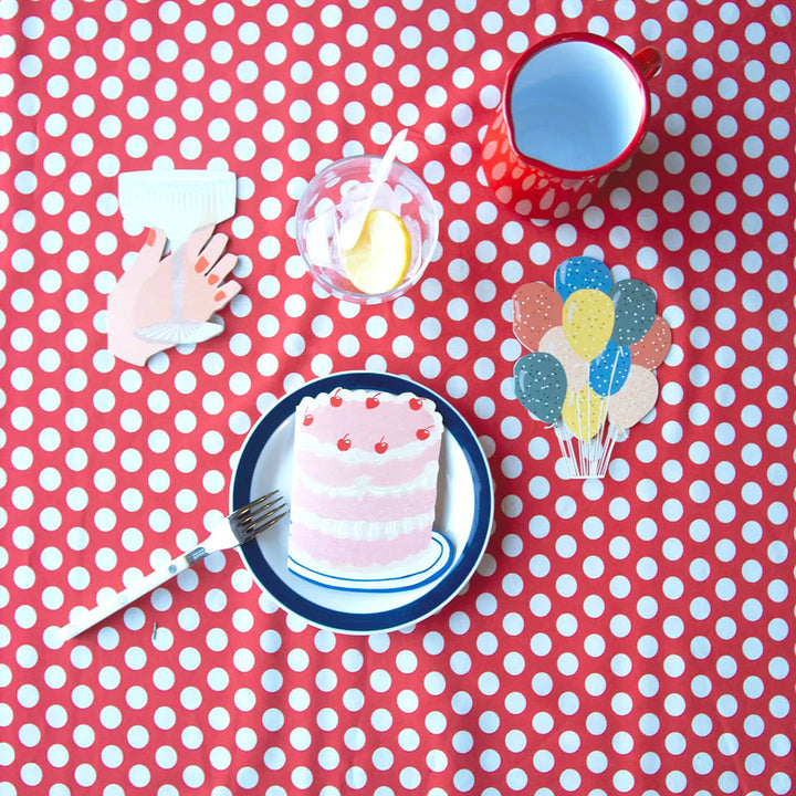 Party Cake Die Cut Card