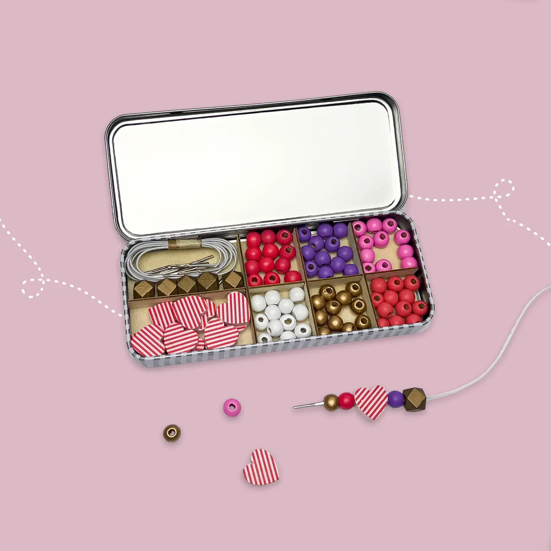 Heart Bracelet Bead Kit