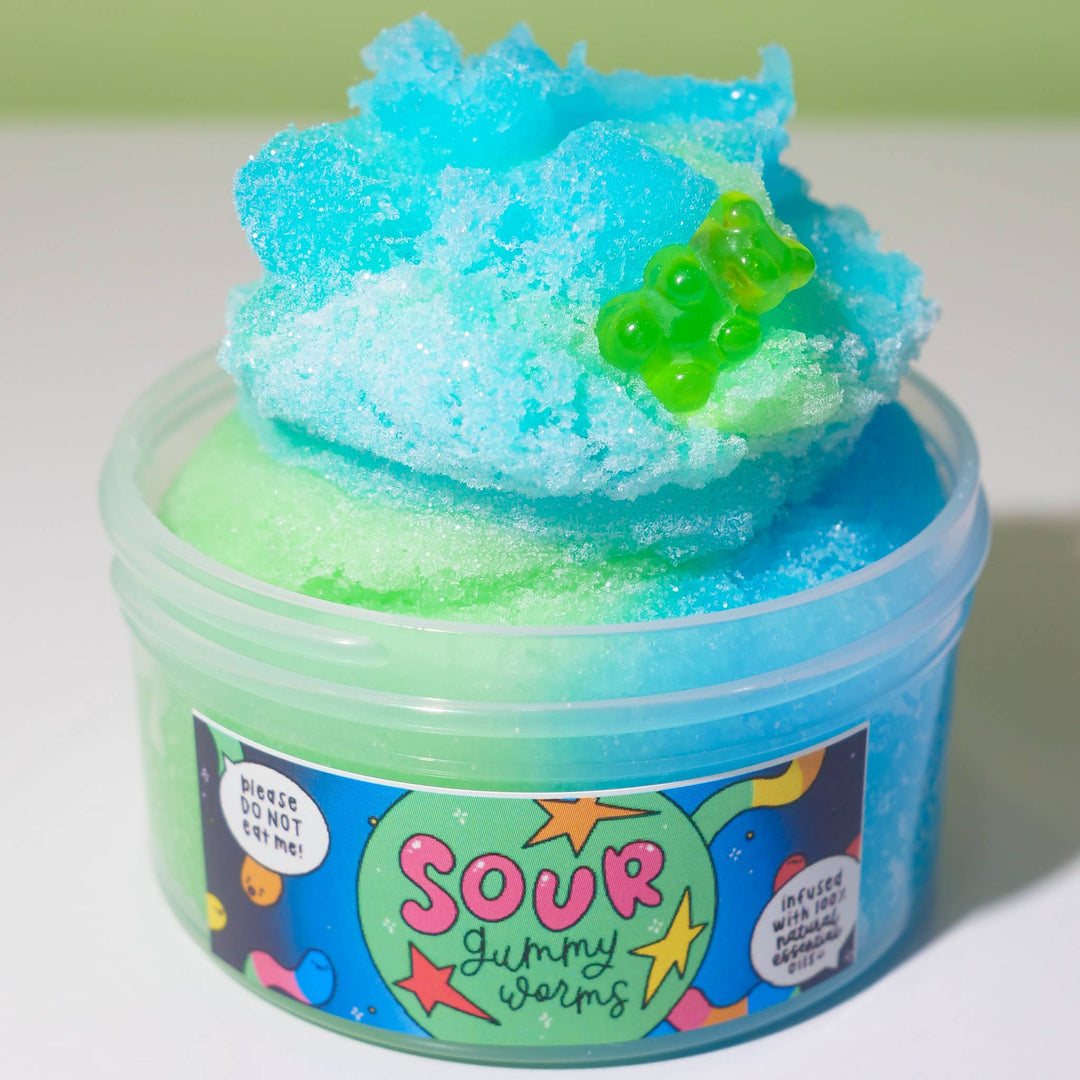 NEW Sour Gummy Worm Slime Toy