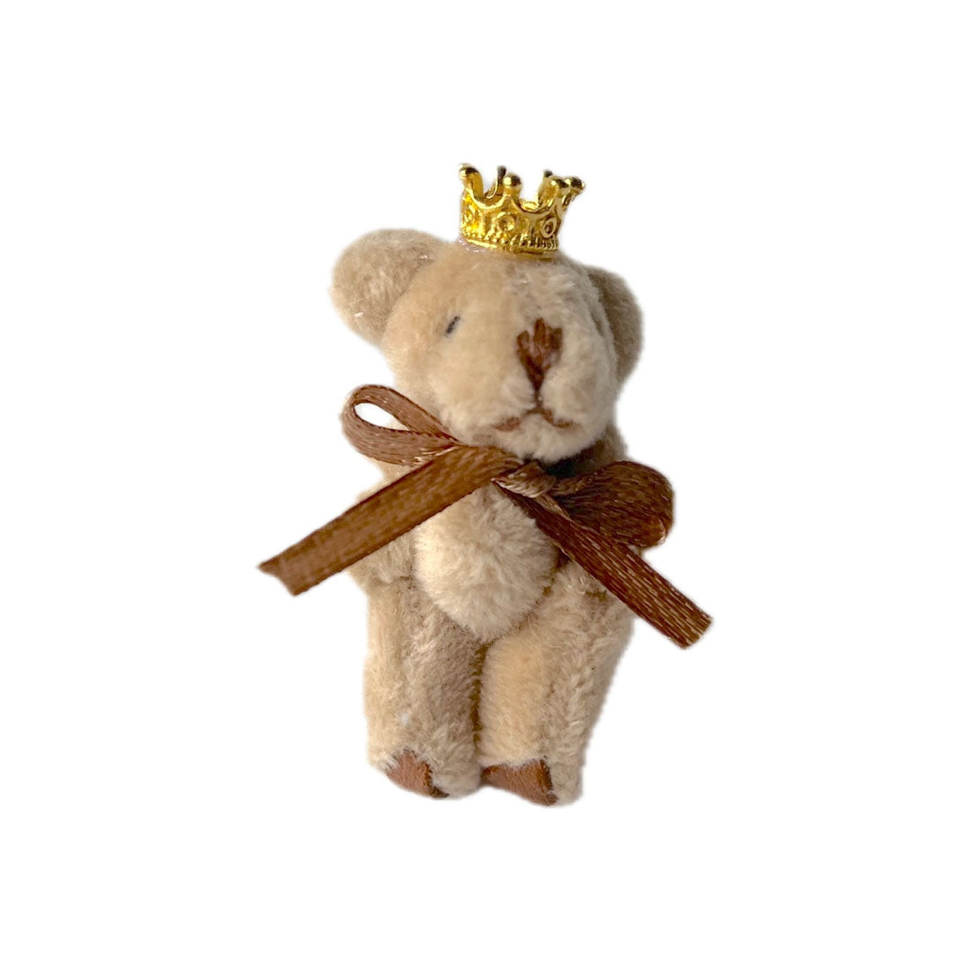 Dollhouse Miniatures: Stuffed Teddy Bear - Prince