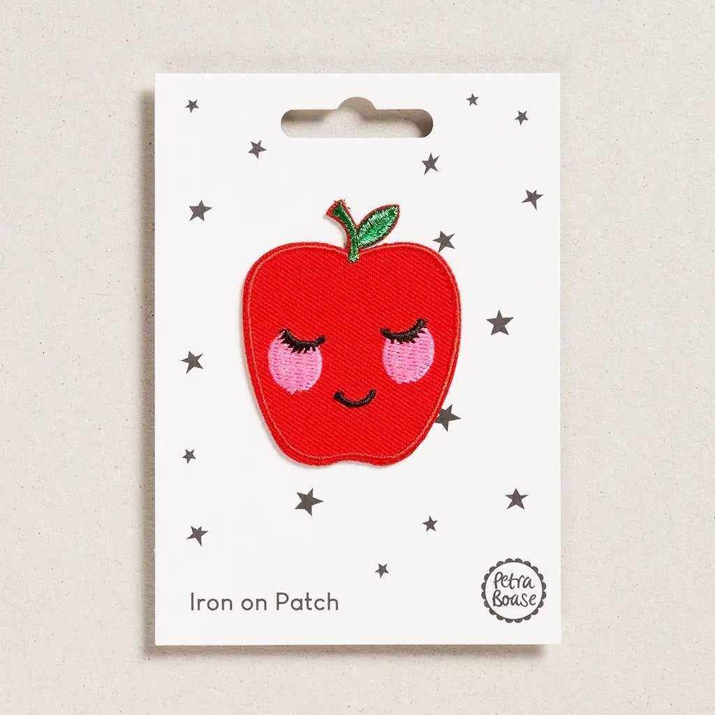 Iron On Patch: Apple