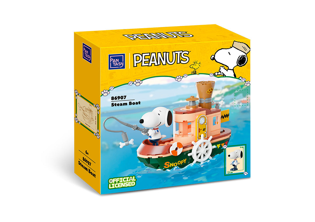 Peanuts Snoopy Steam Boat