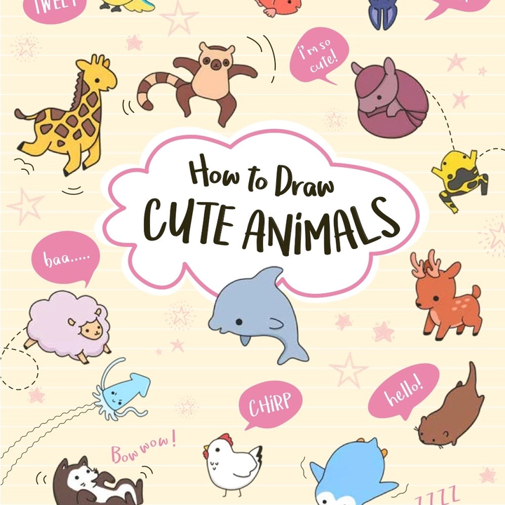 NEW How To Draw Cute Animals Book