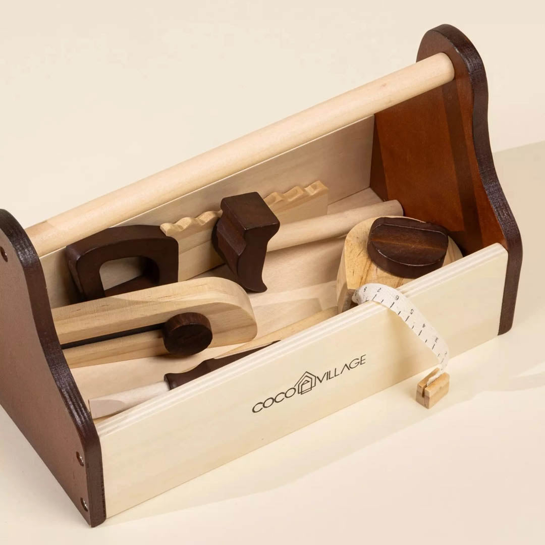 Wooden Tool Playset
