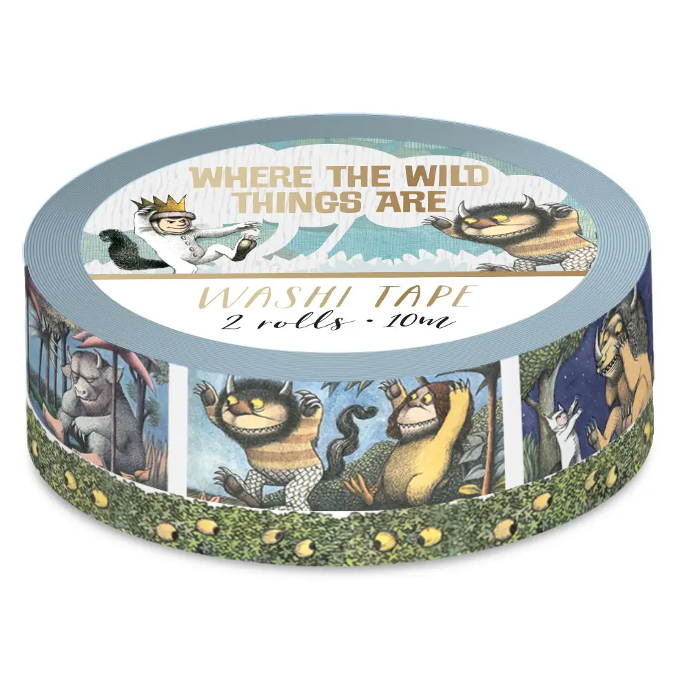 NEW Where the Wild Things Are Washi Tape- #2