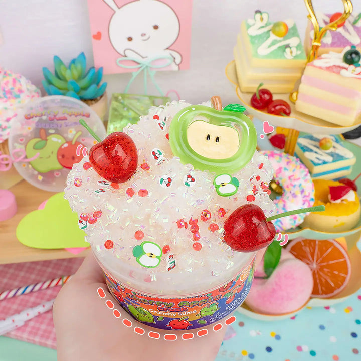 Cherry Apple Crush Crunchy Signature Dome Slime