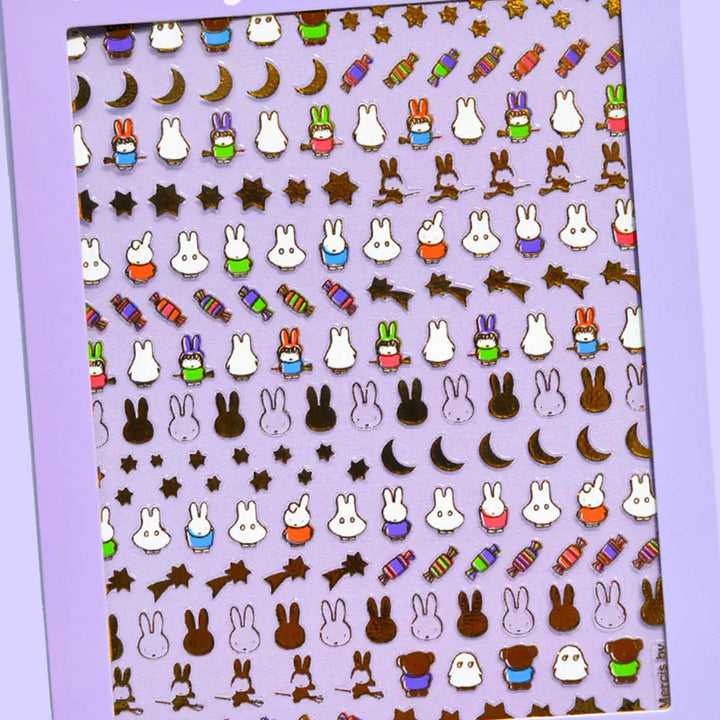 Nail Art Deco Stickers: Miffy's Halloween