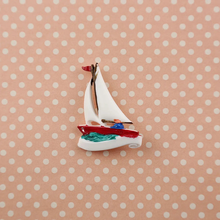 NEW Retro Sailboat