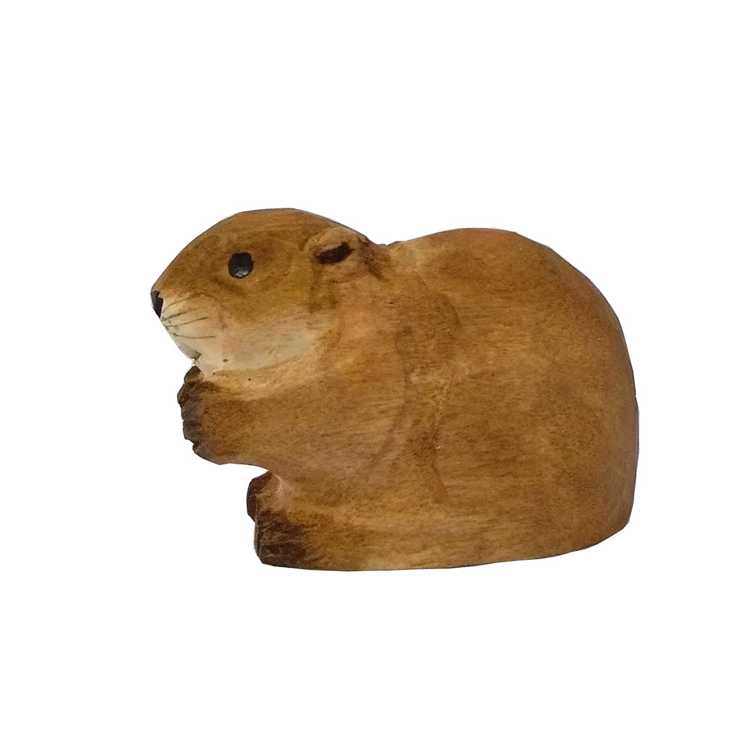 Wooden Beaver Animal Toy