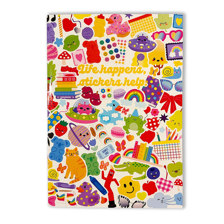 Sticker Release Book: Sticker Collage