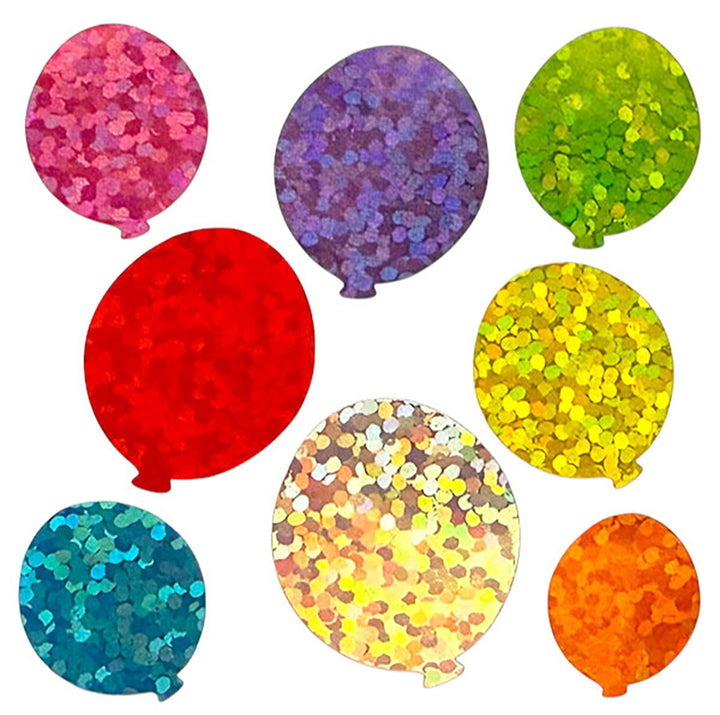 Sparkle Balloons Birthday Sticker Sheet
