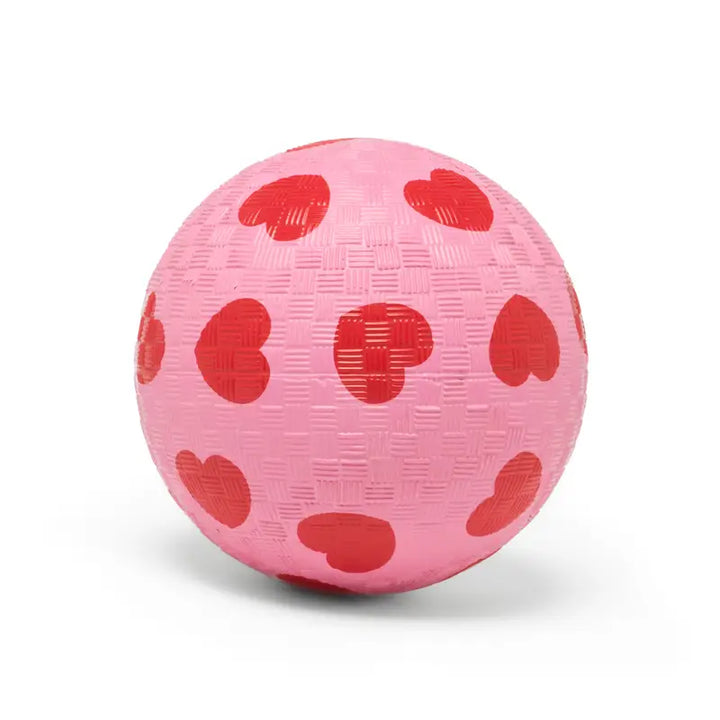 Mini Hearts & Pink Playground Ball