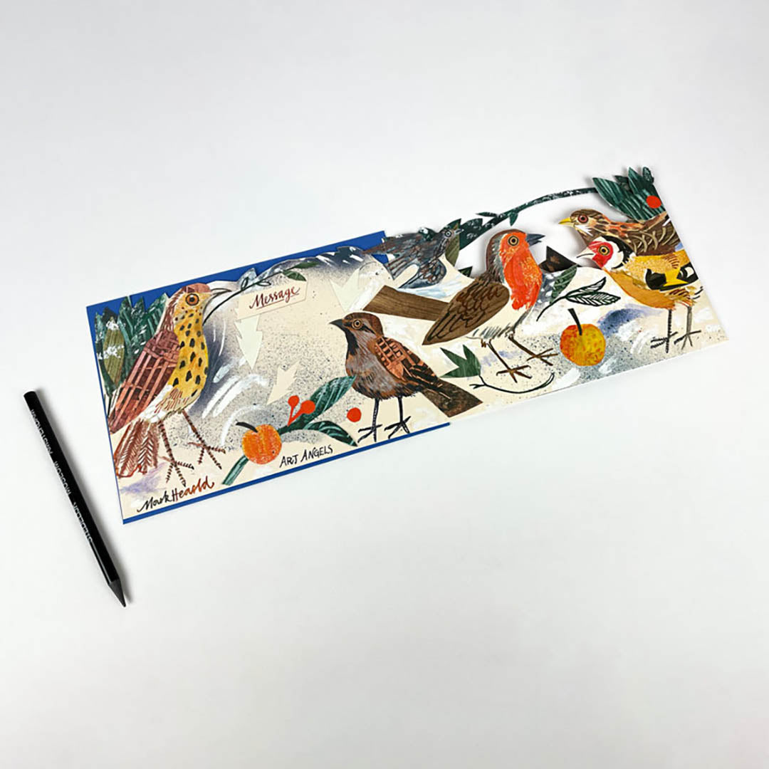 Winter Feast Collage Card