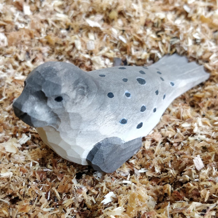 Wooden Harbor Seal Animal Toy