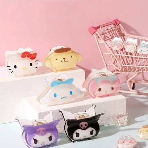 Sanrio Characters Hair Claws Barrette Clip Pins