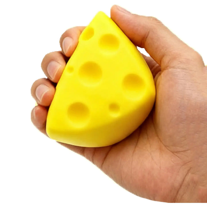 Triangular Cheese Block Squishy Toy