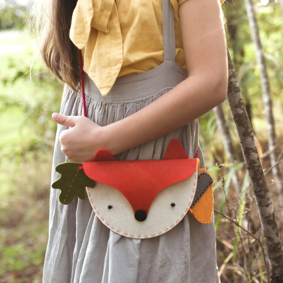 DIY Tin Craft Box- Woodlands Fox My Felt Bag