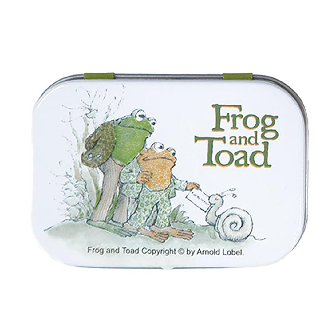 Frog and Toad Sticker Tin