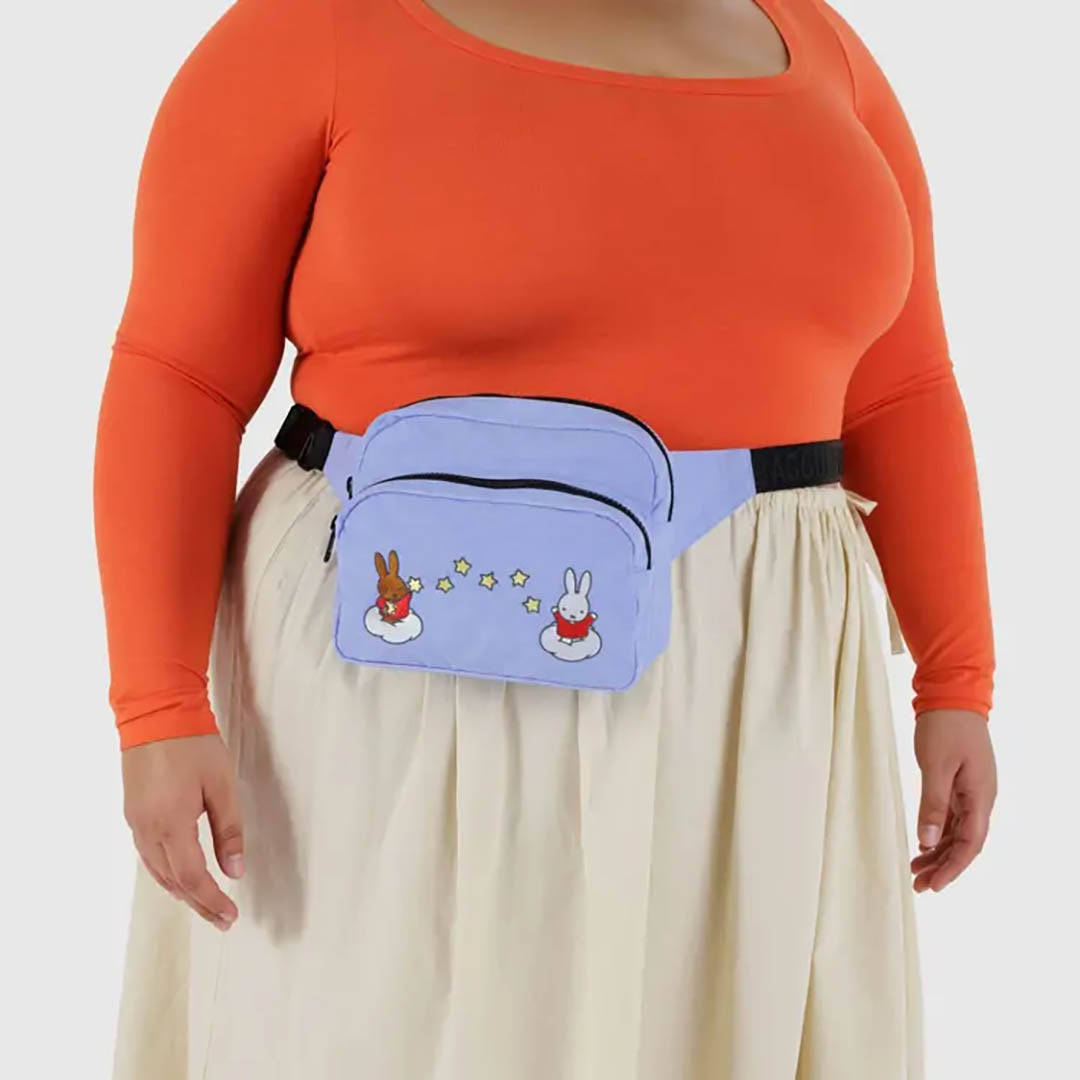 NEW Miffy x Baggu Fanny Pack - Embroidered Miffy