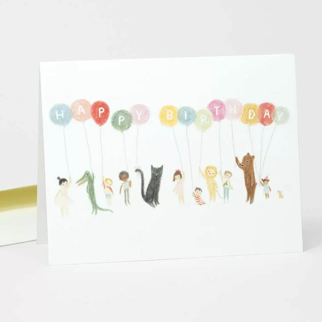 Emily Winfield Martin: Misfits Birthday Party Card