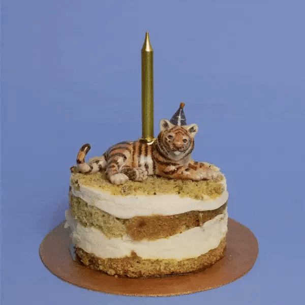 Year Of The Tiger Cake Topper
