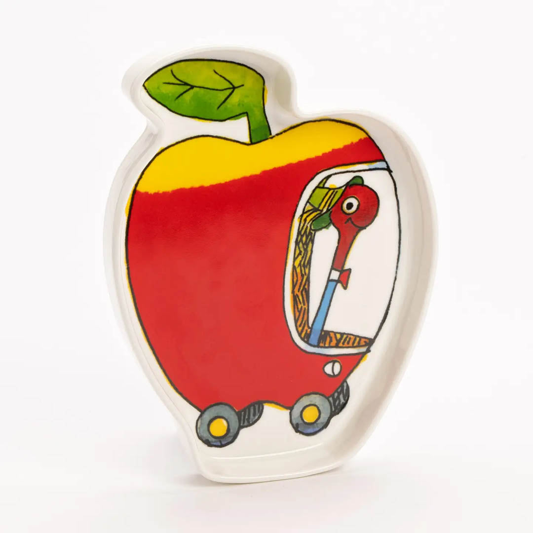 Richard Scarry Apple Car Shaped Trinket Tray