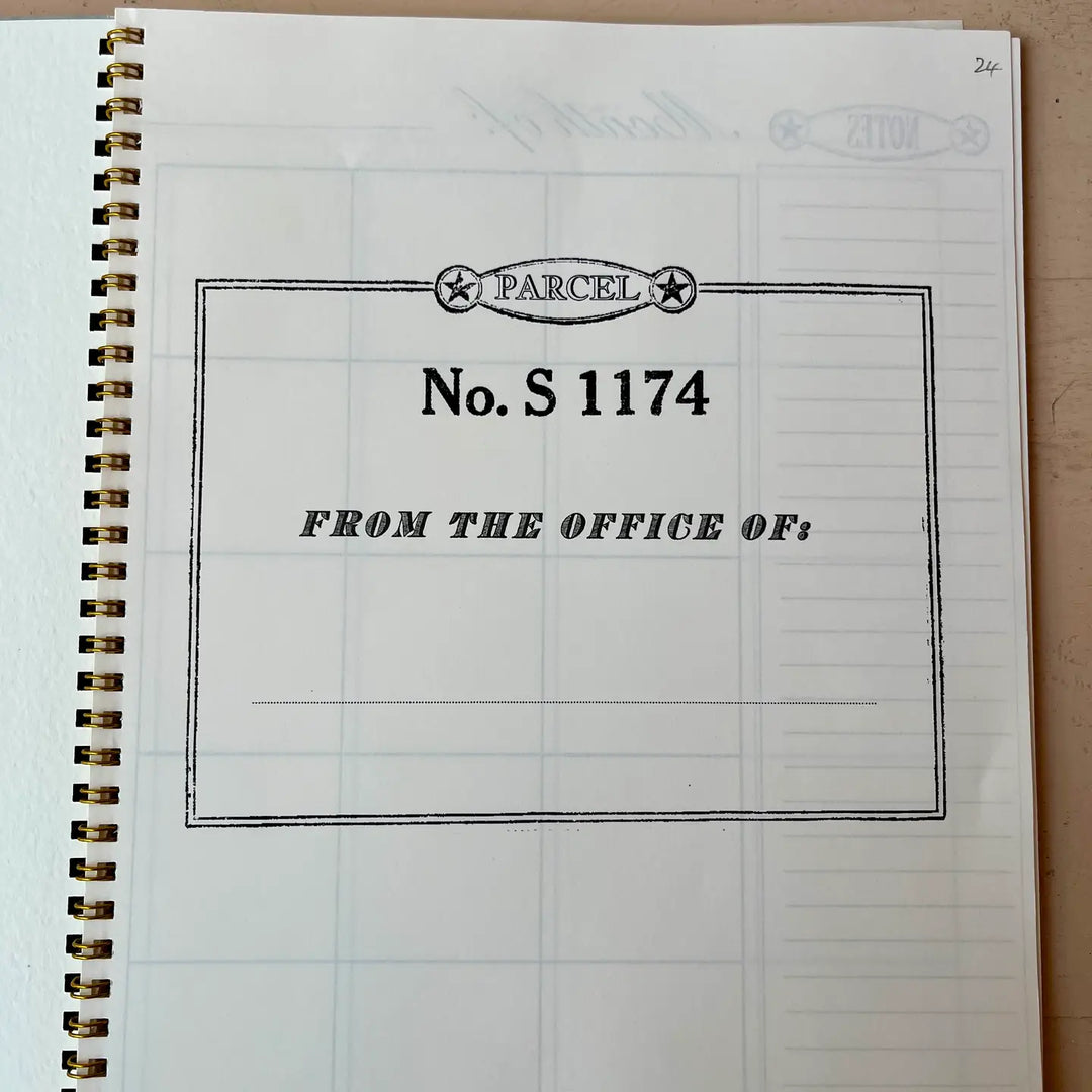 Vintage Calendar Perpetual Monthly