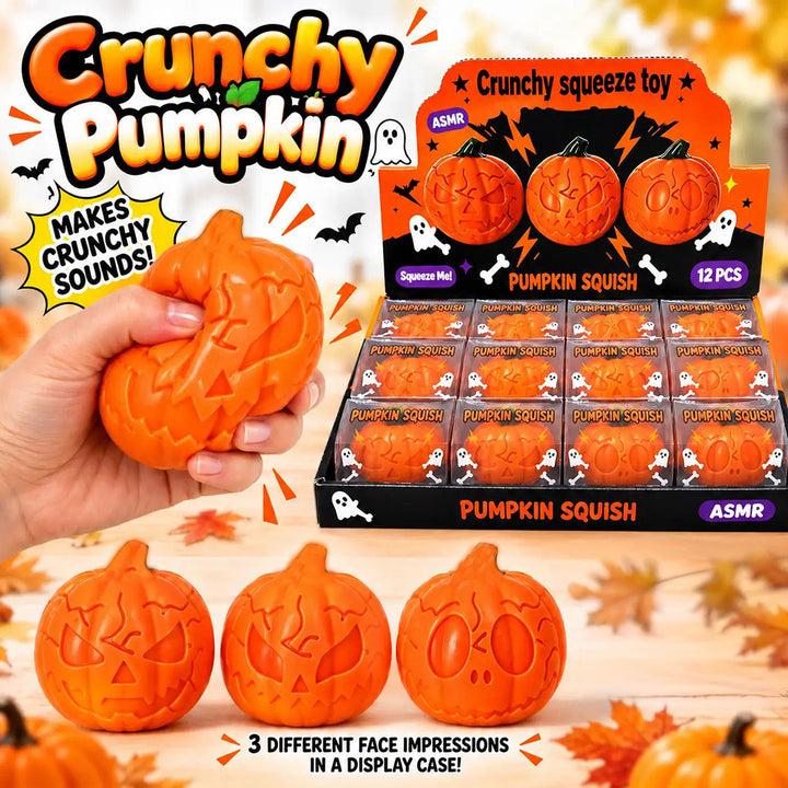Crunchy Pumpkin ASMR Halloween Squishy