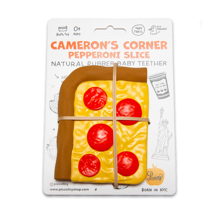 NEW Pepperoni Slice Teether