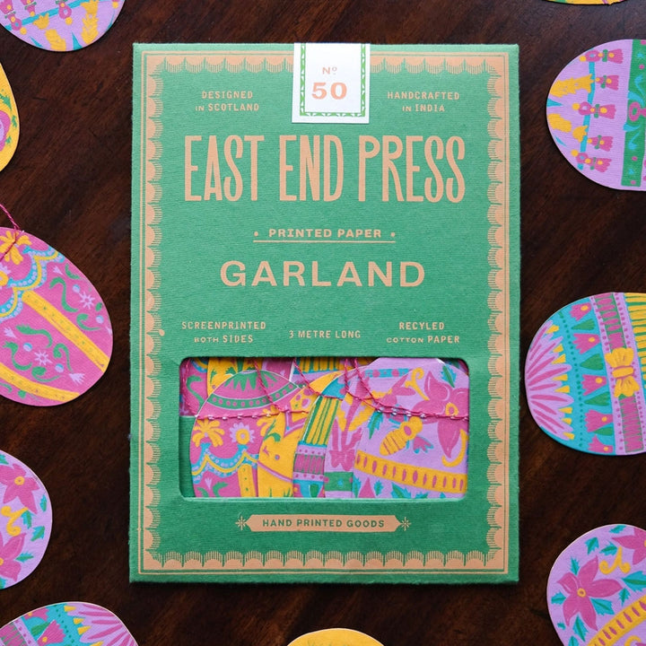 NEW Easter Egg Sewn Garland