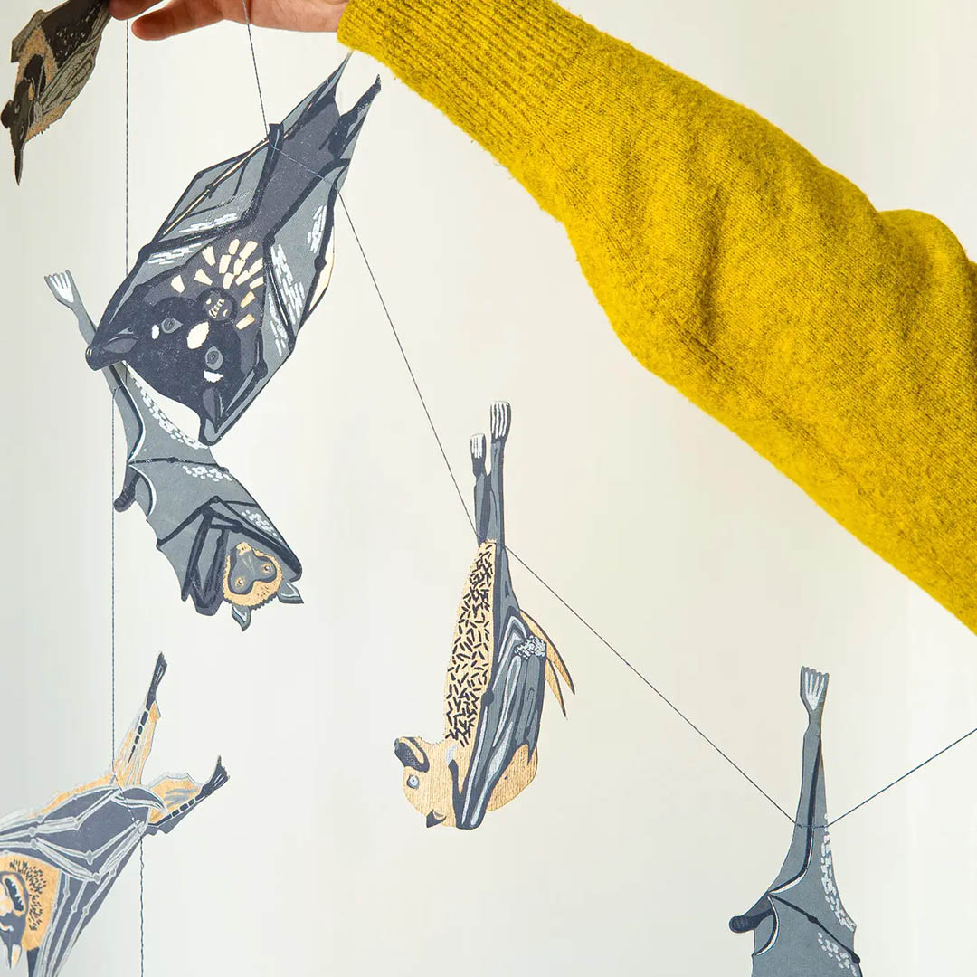 NEW Bats Sewn Garland