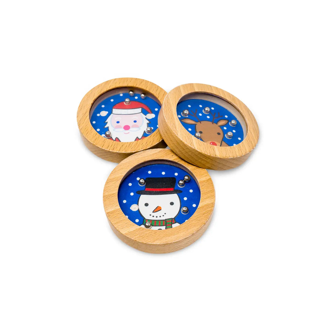 NEW Stocking Stuffers: Wooden Christmas Puzzle Game