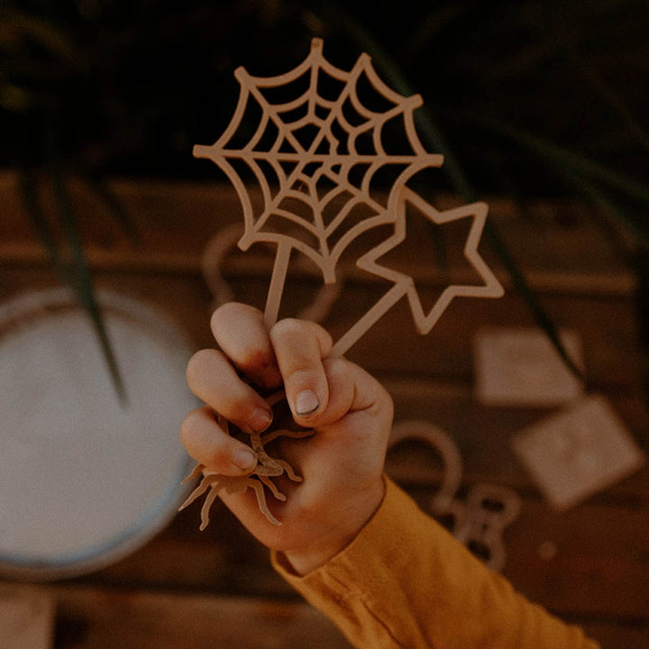 Magic Moon Bubble Wand - Halloween Eco Sensory Toy