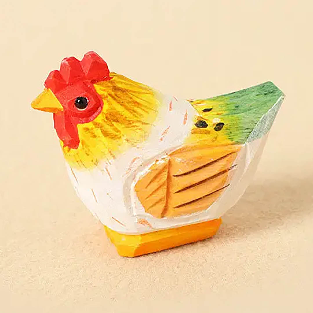 Handmade Wooden Animal- Chicken