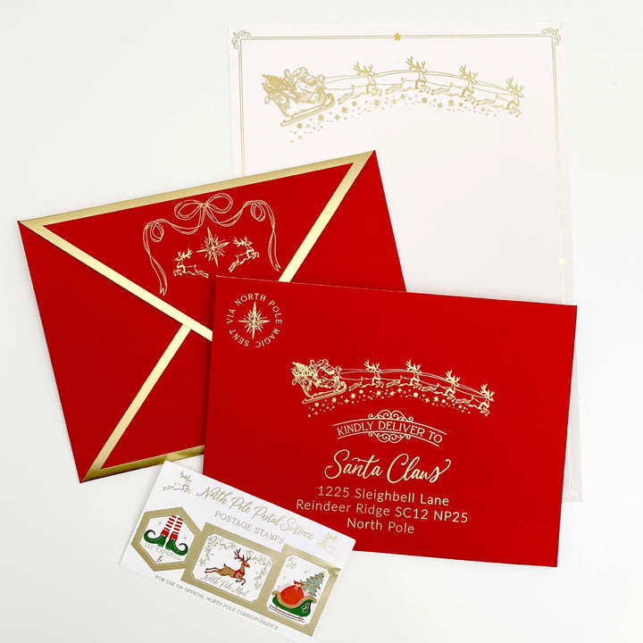 Letter To Santa Christmas Writing Kit