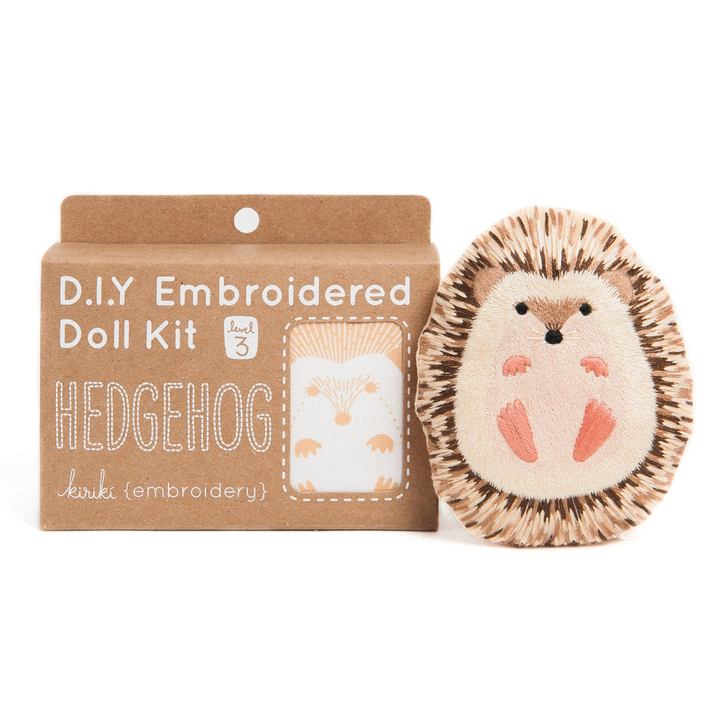 Embroidery Kit- Hedgehog