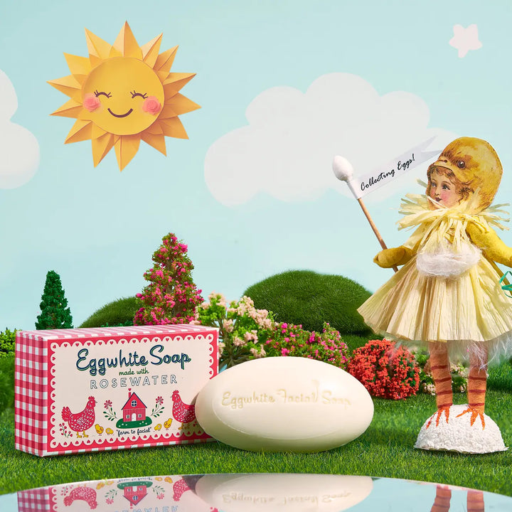 Eggwhite & Rosewater Facial Soap