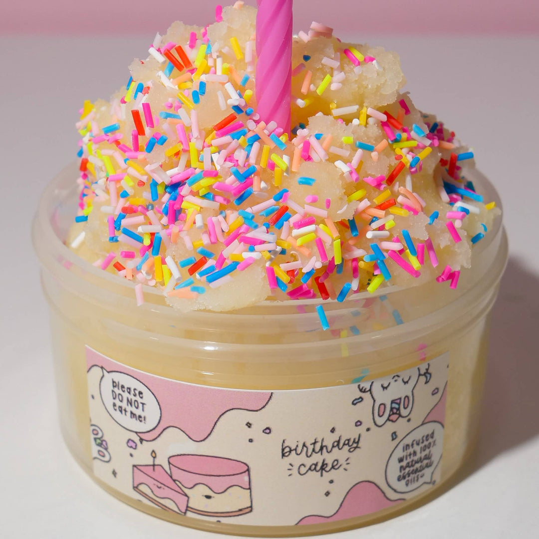 NEW Birthday Cake Slime Toy