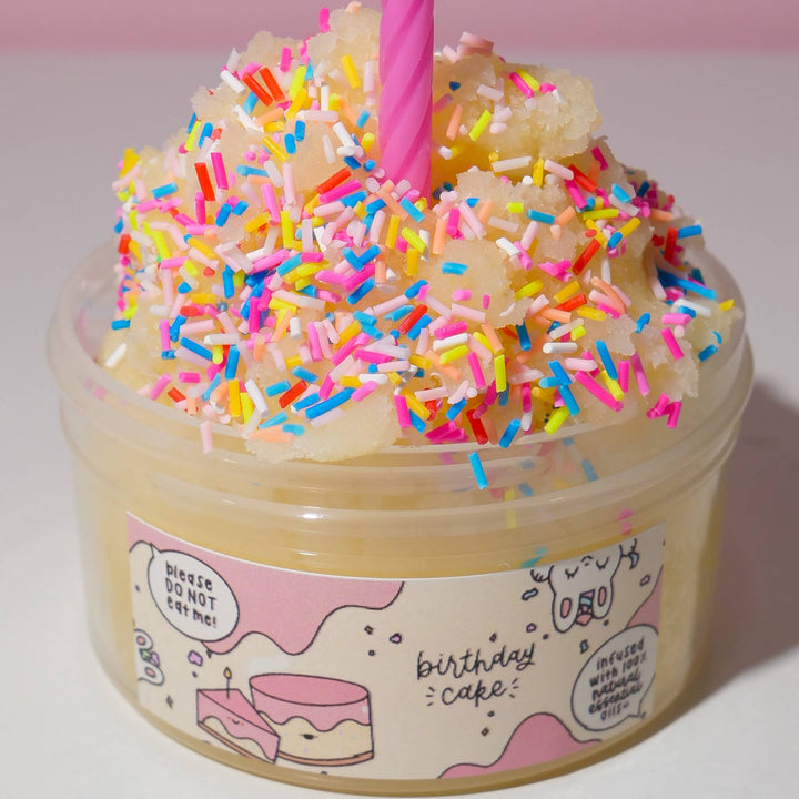 NEW Birthday Cake Slime Toy
