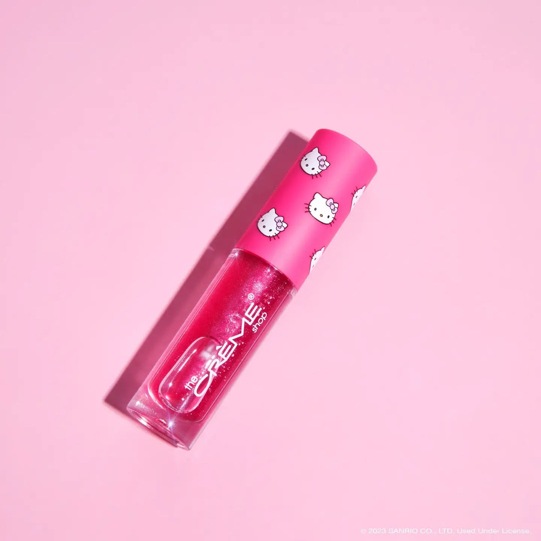 The Crème Shop X Hello Kitty Kawaii Kiss Shimmer Lip Oil
